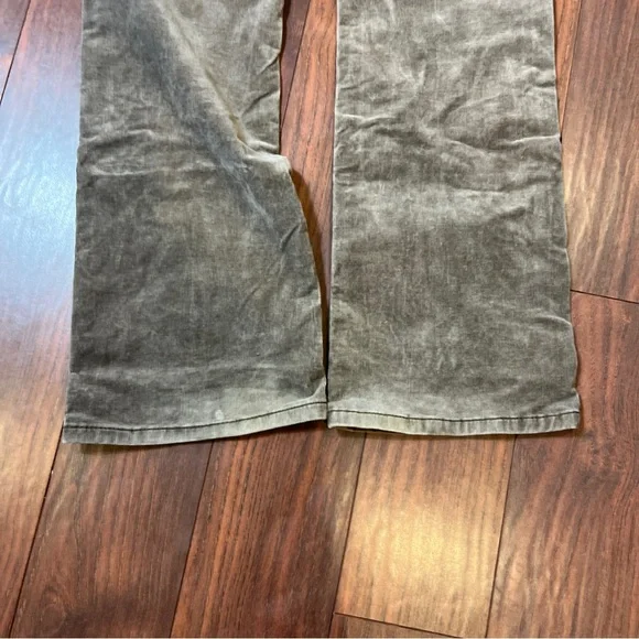 Jag Gray Beige Corduroy Jeans Pants Mid Rise Boot Leg Womens Size 8 - Picture 12 of 13